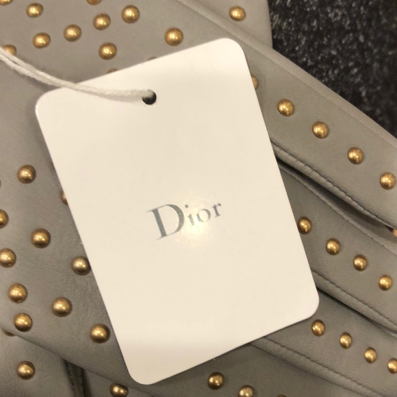 Dior Gold Studded Gloves - Picture 8 of 10